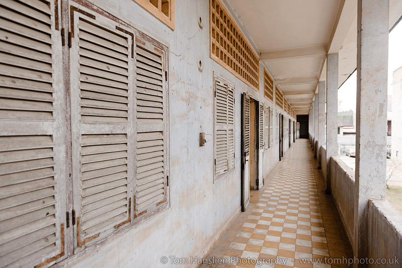 The S-21 Prison Museum (Tuol Sleng Museum of Genocide), Phnom Penh.